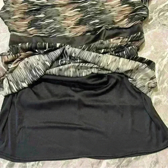 Donna Ricco Women’s midi Dress plus size 20W abstract - Picture 10 of 13